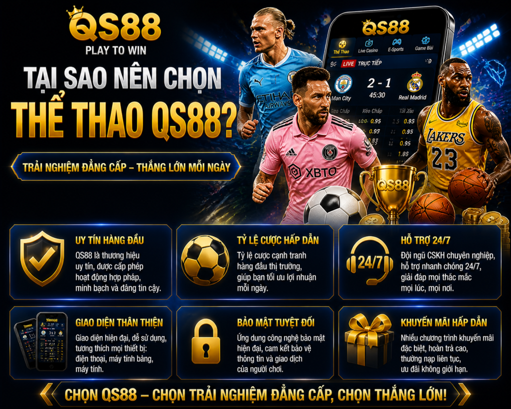 Tại Sao Nên Chọn Thể Thao QS88?